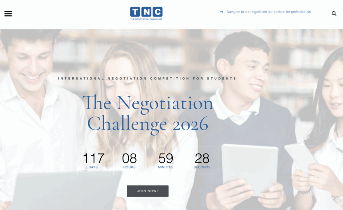 Beter onderhandelen door onderhandelcompetities zoals TNC